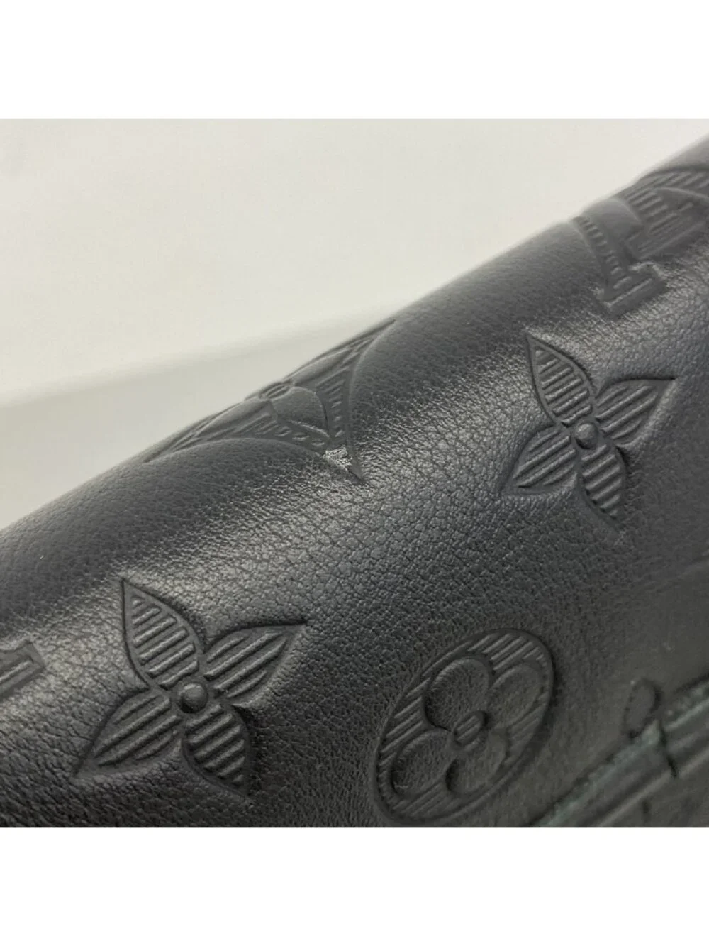 Louis Vuitton Shoulder Bag Monogram Shadow Pulse Messenger Black